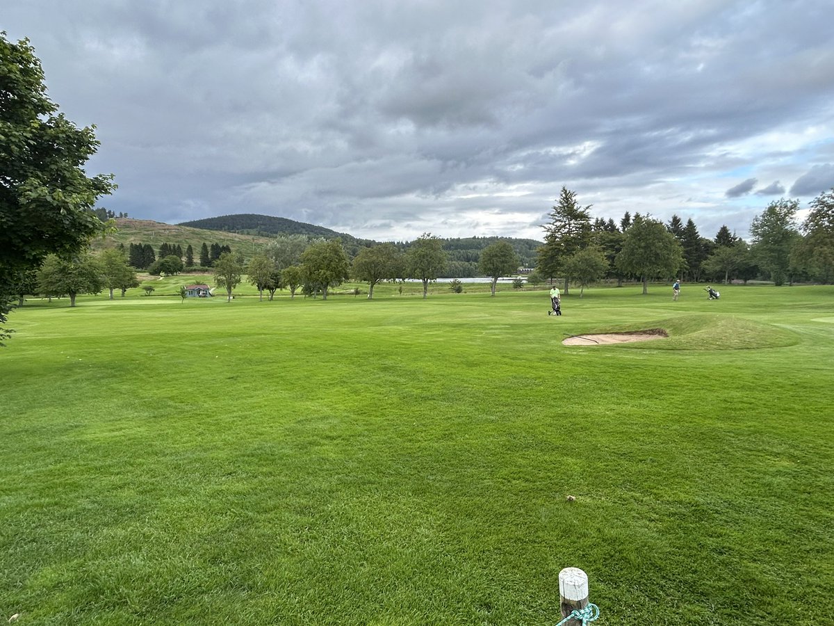 phillywal's tweet image. First day of the @DeesideClassic @AboyneGolf Lovely course #rdgw2024