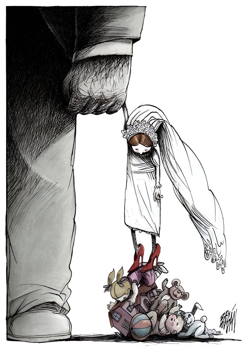joan_kem's tweet photo. Stolen childhoods!
Shattered dreams!
Lost futures!
Lost talents!

Child marriage is a huge threat to girls and societies too.
#EndChildMarriage
#ReturnMyFuture https://t.co/zAn7bou53R