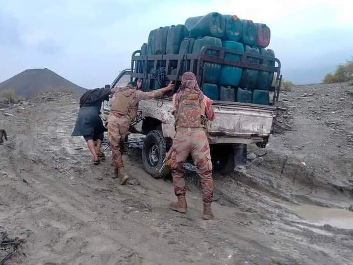 Irani petrol is safely transported into Pakistan
#DGISPR