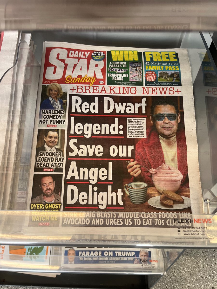 We’re not serious people 

(Craig has a point though!)