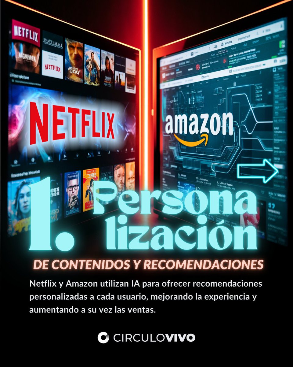 CirculoVivo's tweet image. La #IA está transformando el #MKTDIGITAL de maneras sorprendentes. Desde la personalización hasta la automatización, su impacto es innegable. Estamos a la vanguardia de las innovaciones para ayudar a tu negocio.
#InteligenciaArtificial #MarketingDigital #Innovación #Circulovivo