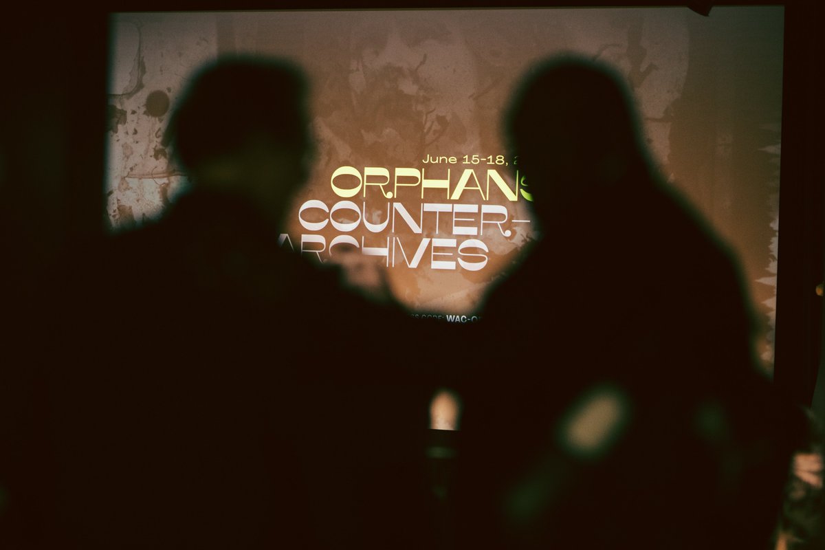 Hey, <a href="/Orphan_Films/">Orphan Film Symposium</a>  -- Traveling in the hinterlands these days, but let's stay in touch. Lots of news soon. 
[photo by Ash CK.  #Orphans2022 #counterarchives