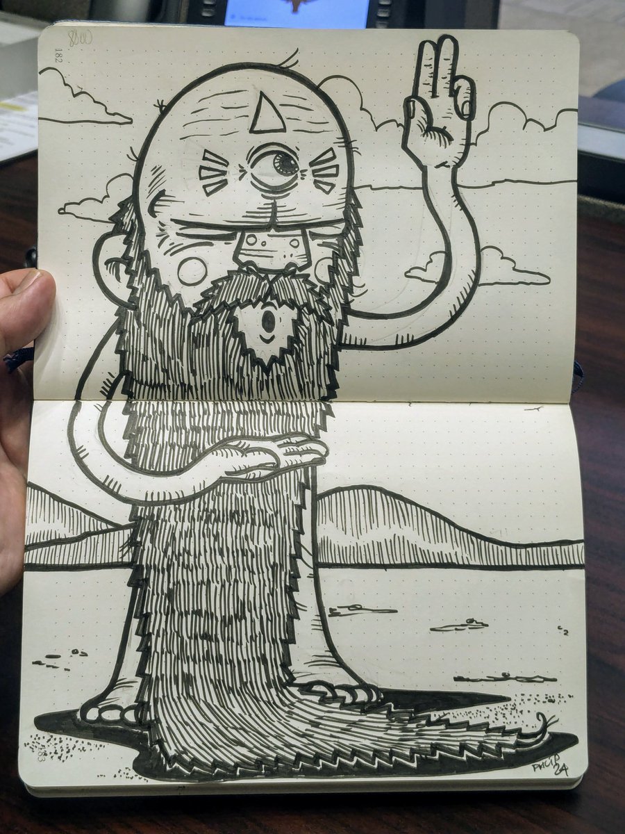 ElBorrachon13's tweet photo. #doodlesofinstagram #phlip #Doodling #independentartist #fortworthartist #chicanoartist #panthercityart #kimberlypencils #sketchbook #makegoodart #makemoreart #thirdeye #chakras #deity https://t.co/9RunnDF74k