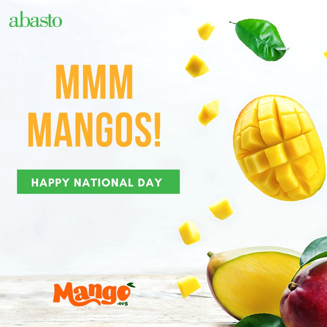 abasto's tweet image. Happy National Mango Day! 🥭

✨ To learn more about mangoes, check out the @Mango_Board's social media. Additionally, we invite you to explore their new website: hubs.li/Q02HtNFN0 

#Mango #NationalMangoDay #MangoBoard #Mangolove #MangoWebsiteLaunch