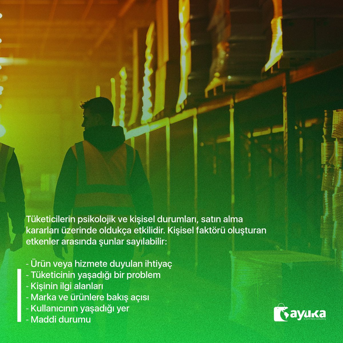 ayukaa_co's tweet photo. 🛒 Satın Alma Kararını Etkileyen Kişisel Faktörler 🤔

Hepimiz bir ürünü veya hizmeti satın alırken çeşitli kişisel faktörlerin etkisi altında kalırız. Peki, bu faktörler nelerdir? 💭✨

#SatınAlma #KişiselFaktörler #Alışveriş #Marka #TüketiciDavranışları
#amazon #amazonseller https://t.co/dAeZpNH4jn