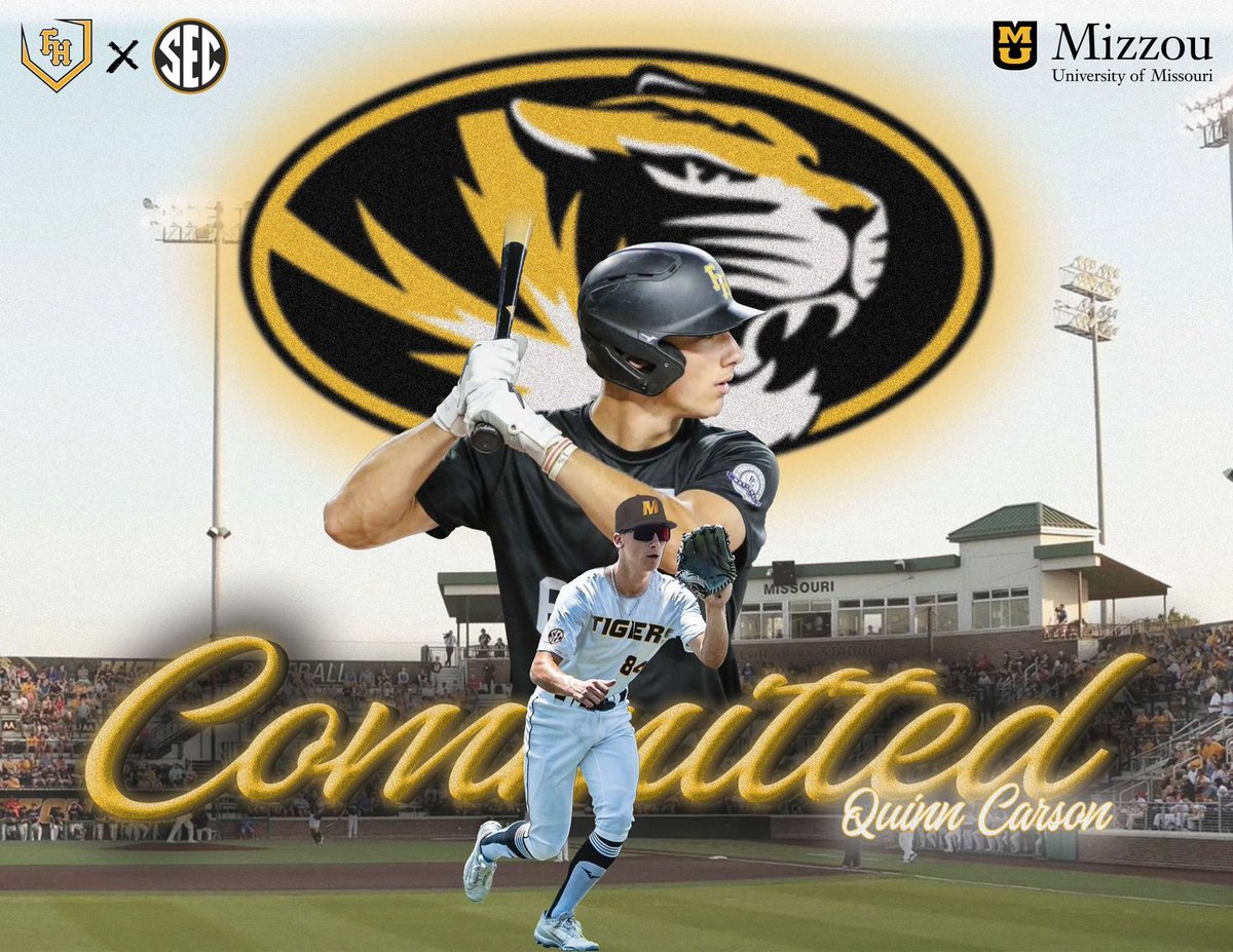 I am excited and honoured to announce my commitment to University of Missouri. I would like to thank everyone who has made this opportunity possible. A special thanks to my family, the  Fieldhouse pirates, and the coaching staff at Missouri. #mizzounow