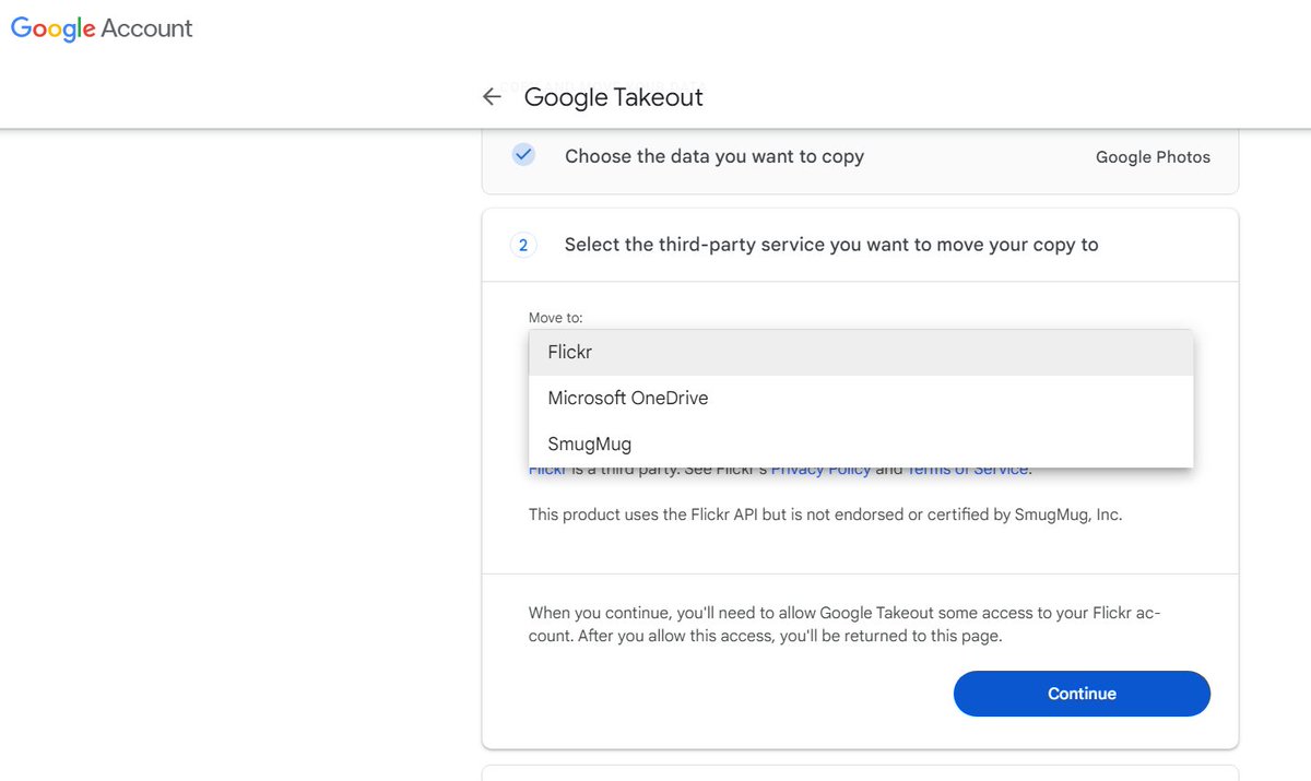 MaekailB's tweet photo. @DTinitiative Thanks for responding but I still can't see iCloud as an option, screenshot attached, when will it be available? https://t.co/f49kv88beu