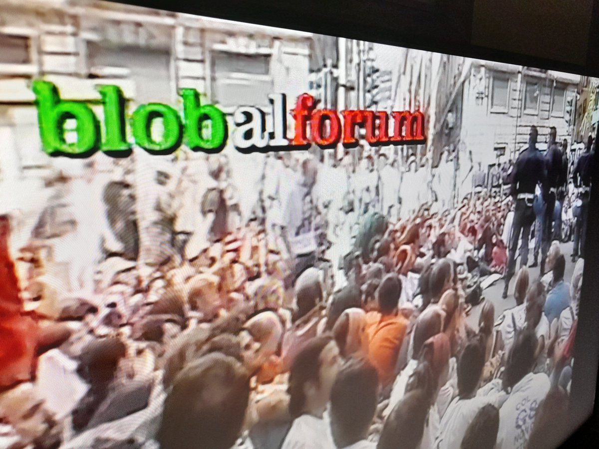 raffanchio's tweet image. Questa sera ci stai facendo male.

[Il #G8 di Genova e la ribellione allo stato violento sarà per sempre un atto di #resistenza] 
#Blob35 #blob
@BlobRai3