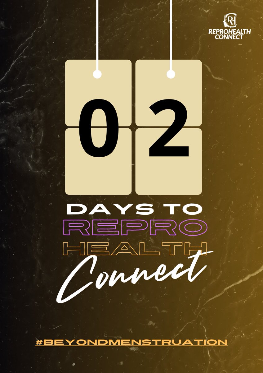 ReproHealthCo's tweet photo. Only two days Left! 
Don't miss out on this life changing event! 
#beyondmenstruation
#EmpowerThroughEducation 
#EveryOneInclusive 
#multimediaUniversityOfKenya
#BreakTheStigma
#pcos 
#endometriosis https://t.co/uMBDRZCz9x