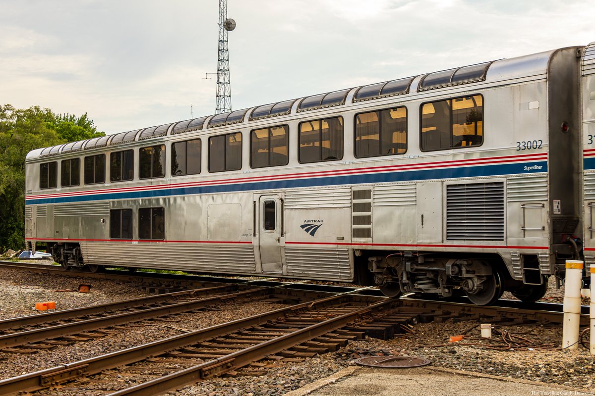 TTGandyDancer's tweet photo. Amtrak Illinois Service Train No. 392 arrived and departed from Effingham, Illinois (EFG) yesterday evening - 7/21/24. 
#amtrak #railfans #railfanning #trainphotography #railroadphotography #passengertrains #ttgandydancer https://t.co/7yeBHzKruY