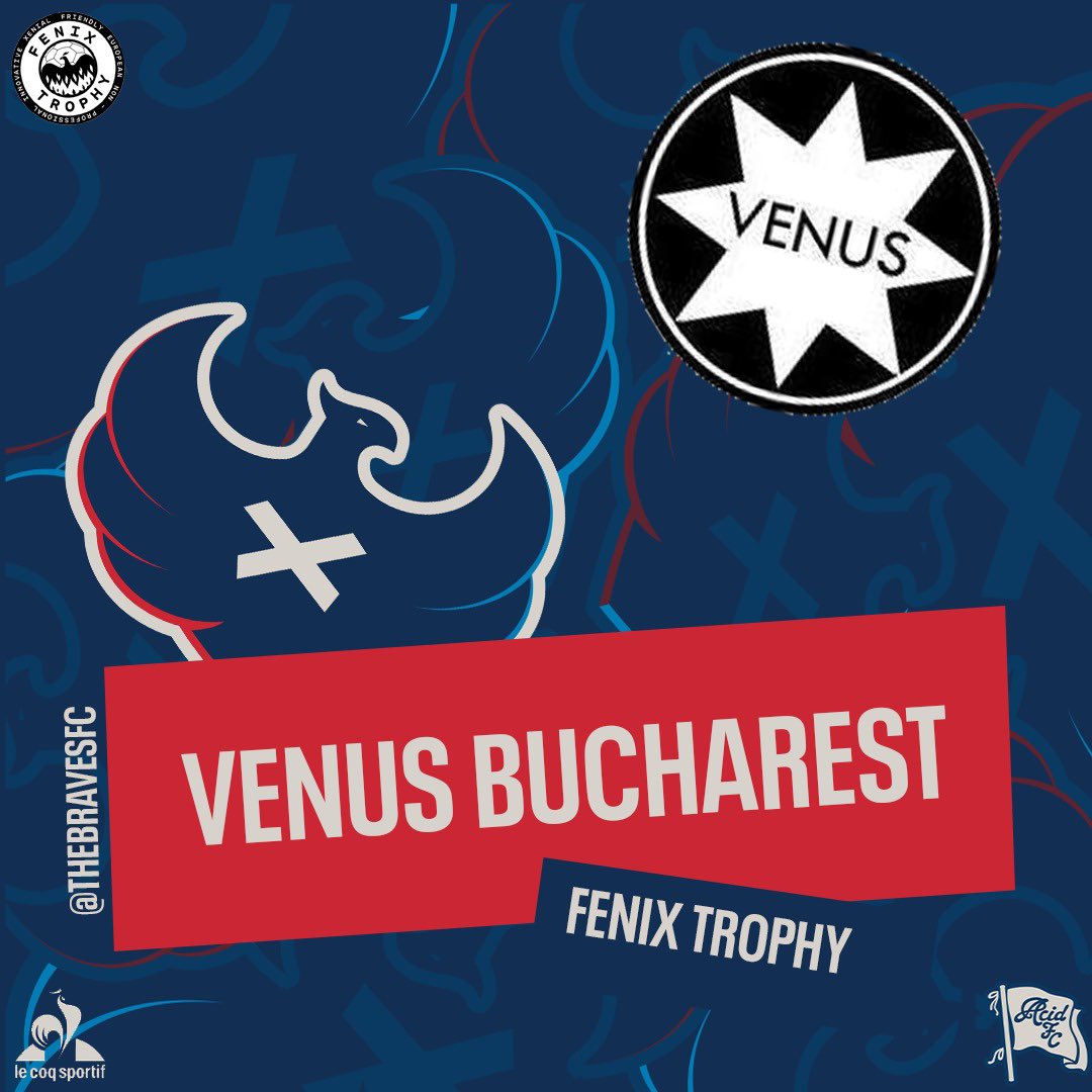 🇷🇴 WE’RE OFF TO BUCHAREST!

A trip to Romania lies ahead for the Braves, after we were drawn to face <a href="/VenusBucuresti/">Venus Bucuresti</a> in the <a href="/FenixTrophy/">FENIX Trophy</a>!

We can’t wait for this one, who’s getting the passports dusted off?! ✈️#FearNone #BravesOnTour