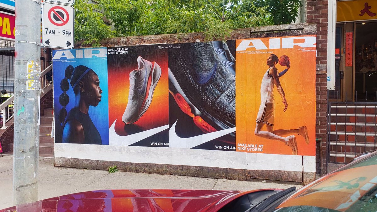 GrassrootsAdInc's tweet photo. Just do it! Ignite, Elevate and Revolutionize Your Brand with Grassroots Wildposting®. @Wilkins_OOH @Nike @nikefootball @nikebasketball https://t.co/4waeQB5YxP