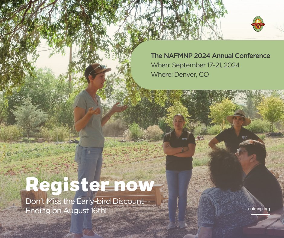 ⁠Take advantage of the early bird discount by registering now! Tickets are $500 for members and $700 for non-members until August 16th. ⁠Registration can be completed via the nafmnp website (l8r.it/zYUU)

#nafmnp #mymarketlink #snapebt #farmerspointofsale