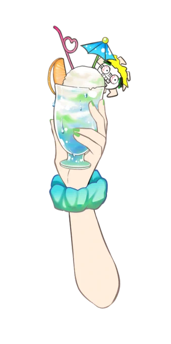 キャロちゃんの新衣装かわいかったー!!!!  素材FAなんだけどこれもキャロ絵タグで良いのかな? 採用されたらラッキーくらいの気持ちで描きました!   #キャロ絵