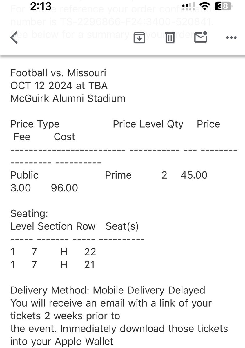 MacDad2023's tweet photo. #Bucketlist #Umass #Missou Goes back to early 1980s. Doug Flutie led BC at the same stadium, a good game though a loss. A couple guys and I argued for UMass football to go D1 FBS. I’ve been waiting for P5 to come to McGuirk stadium for 40 years. This is it, and I’ll be there. https://t.co/VyjySkYSC5