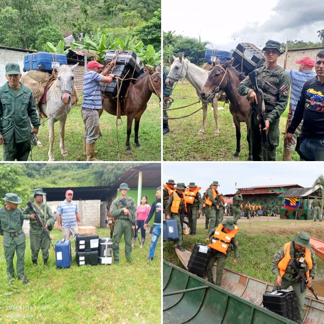 ZuliaOperativa's tweet photo. 🔄 RT. @dhernandezlarez
#FANB es garantía de paz en sus misiones republicanas de seguridad, custodia, resguardo, traslado y orden ! Orden de operaciones República “Elección Presidencial 2024” 
#IntegrarEsVencer https://t.co/poUGpoeLLl