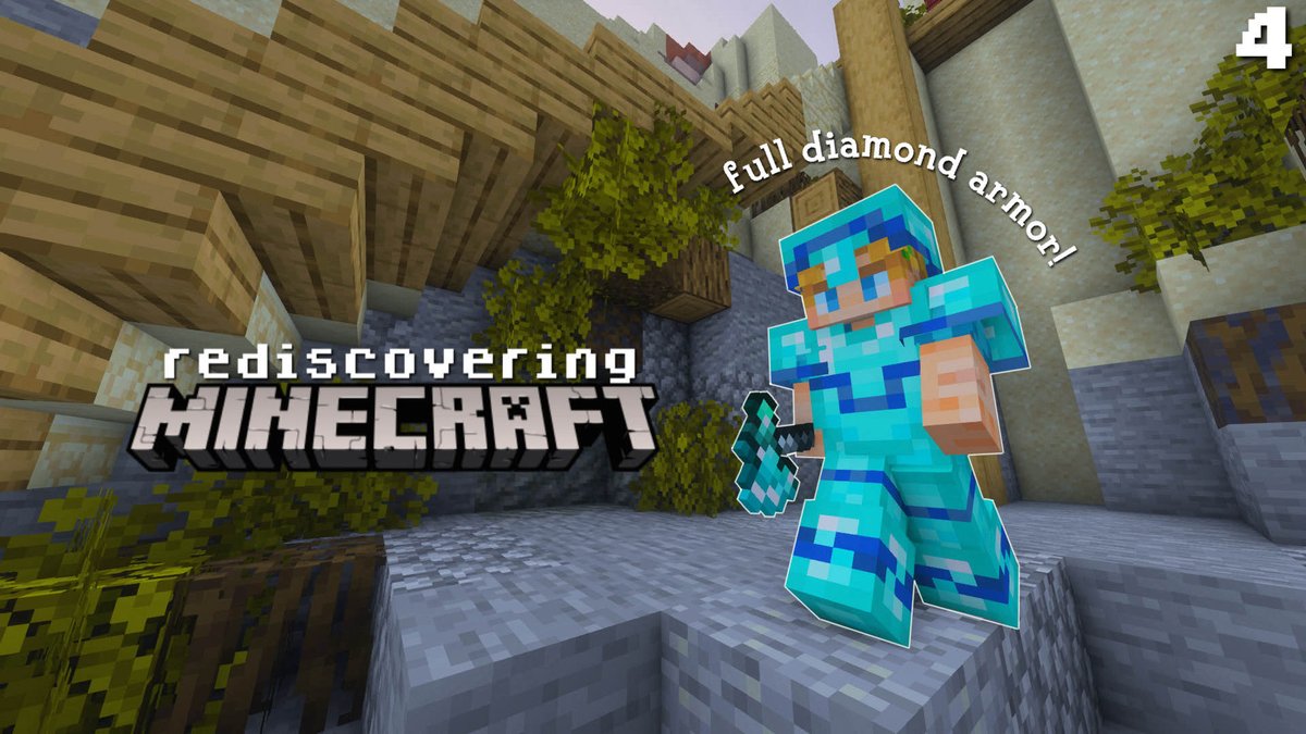 twigyts's tweet photo. new video for rediscovering Minecraft is out now :D https://t.co/Yak1lbldpY https://t.co/qhEK5wGXsz