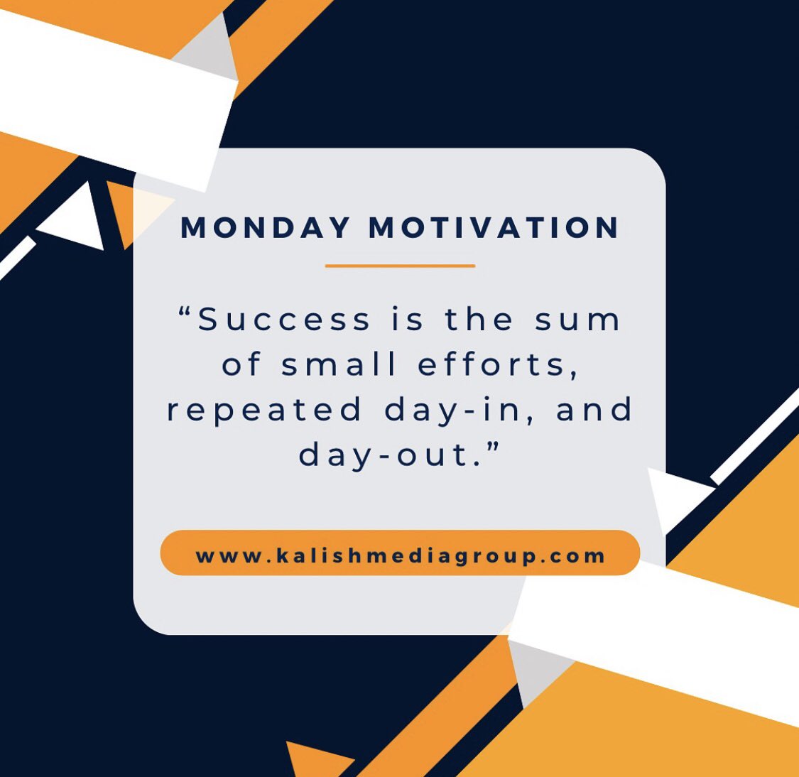 Kalish_media's tweet photo. #MondayMotivation #mediaagency #socialmedia #PR https://t.co/ABMIbdnOs2