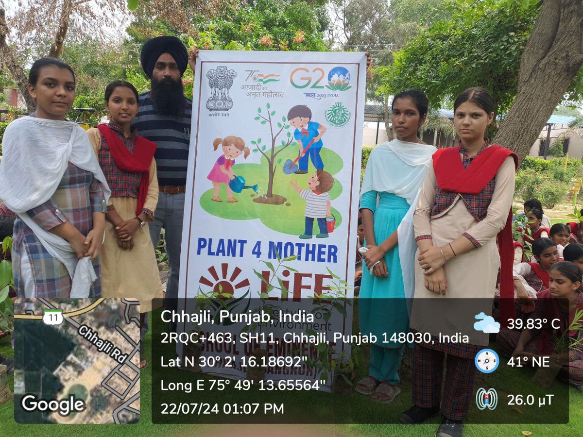 GssssChhajliSgr's tweet photo. Plant drive @GssssChhajliSgr 100 plants distributed to students and 225 plant planted on variour places in school
@moefcc @nameetaprasad @PritpalPSCST @KSBathPSCST @thkurmandakini
#Plant4Mother
#EkPedMaaKeNaam
#EcoClub
#EnvironmentEducationProgramme
@PSCST_GoP @jvirdi25 https://t.co/yPvZzkbiaE
