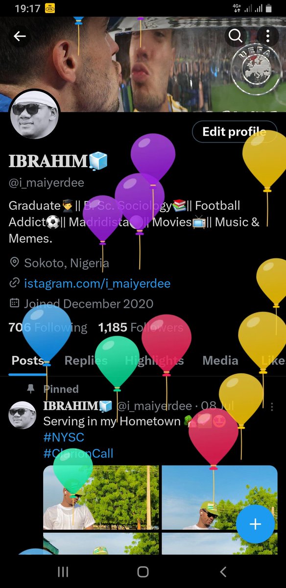 ib_maiyadee's tweet photo. Almost forgot today's my day.!!😂
Cheers to life 🥂🎂
#HELLO22 ✅ https://t.co/f6QZqyZKas