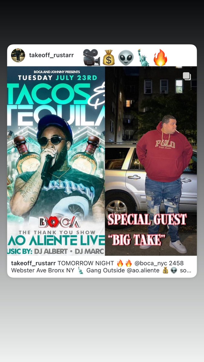 I need all the bad bitches that’s available to pop out 2mm it’s bout to be a 🎥💰👽🗽FREE ENTRY LADIES  #boca_nyc 2458 Webster Ave Bronx, Ny