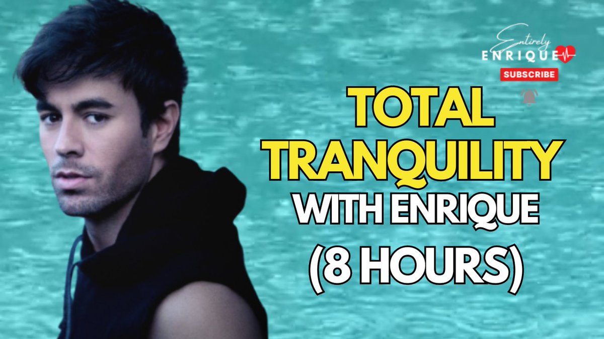 NEW VIDEO!!! youtu.be/ilCYdGbgXiE

#Summer #Relax #Relaxation #Sun #Rain #Raindrops #Peaceful #Soothing #SoundOfRain #EnriqueIglesias #Enrique #EntirelyEnrique #RingMyBells #Iglesias #Peace #Sleep #Study #Focus #ASMR #Nature #Zen #Calming #Music #Voice #Mind #Soul #Tranquility