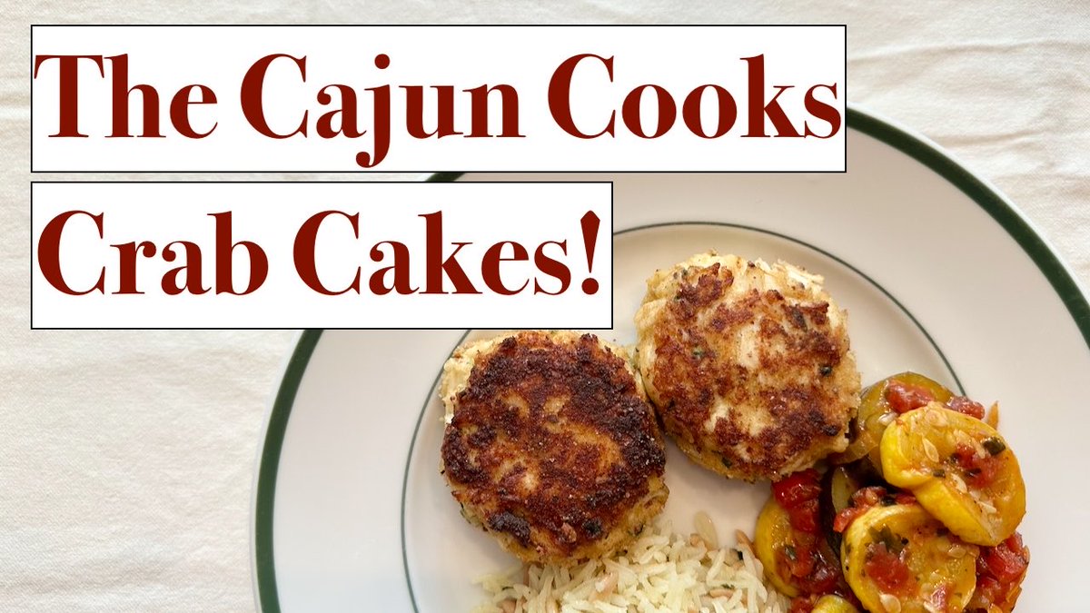 New video! My husband cooks crab cakes on his cooking channel. Check it out:  youtu.be/s1ANwLpszjo #video