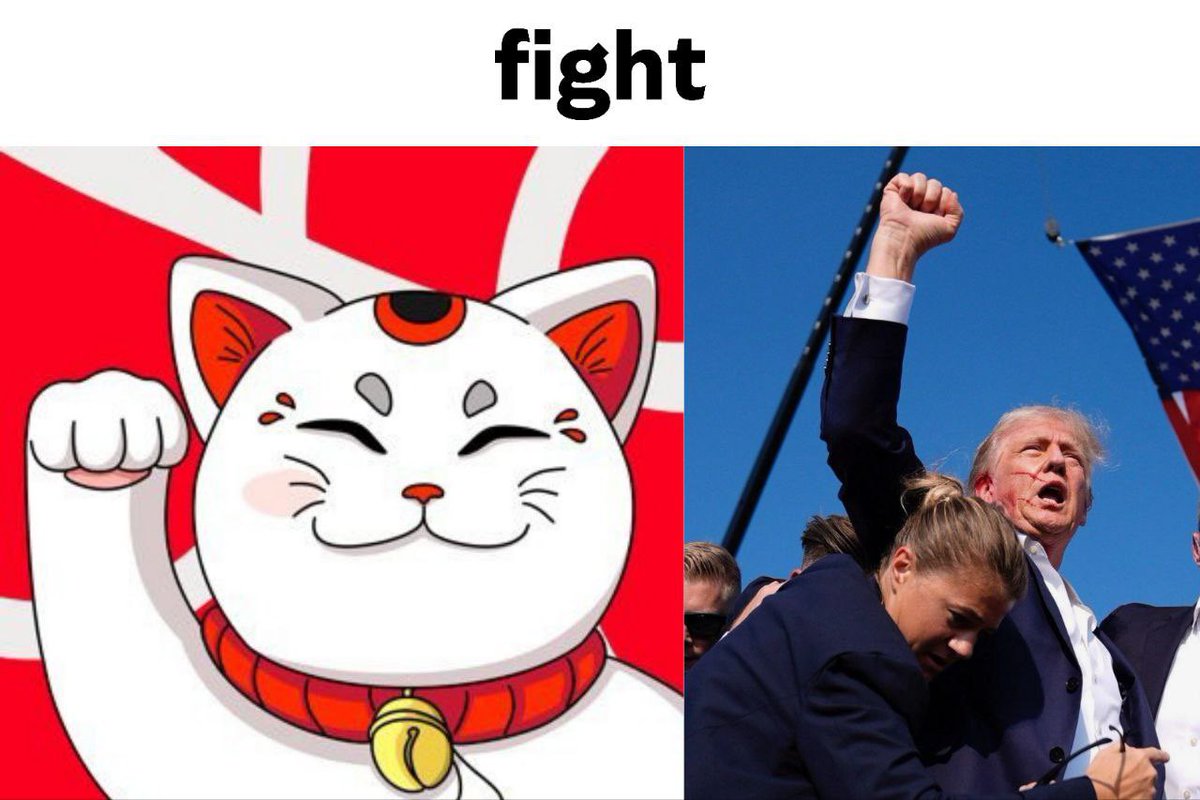 Metapartyy's tweet photo. @ManekiArmy @gem_insider @UnrevealedXYZ No stop ๐๐๐๐
$Maneki
#Nashville #HawkTuah2024 #fight #bitcoinย #MANEKI #AllCatsToTheBillions #lasereyes #ElonMusk #DonaldTrumpFight #Solana https://t.co/yJ9RSn0zLx