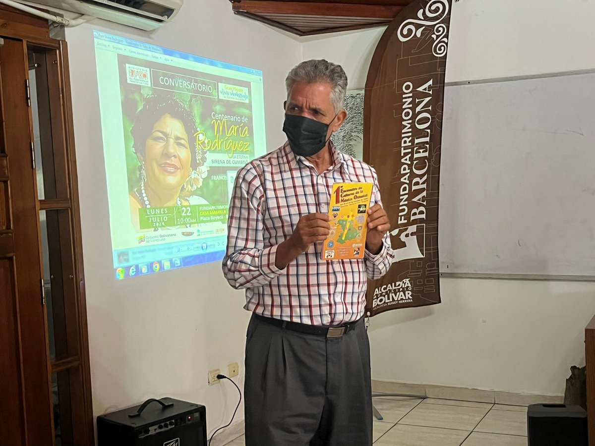 Alcaldiabna's tweet photo. La sede central de Fundapatrimonio, ubicado en la plaza Boyacá de Barcelona fue el escenario para rendir homenaje a María Rodríguez, como parte del centenario de su natalicio. ¡En el municipio Simón Bolívar, seguimos promoviendo nuestra cultura! https://t.co/j7BvhKo66L