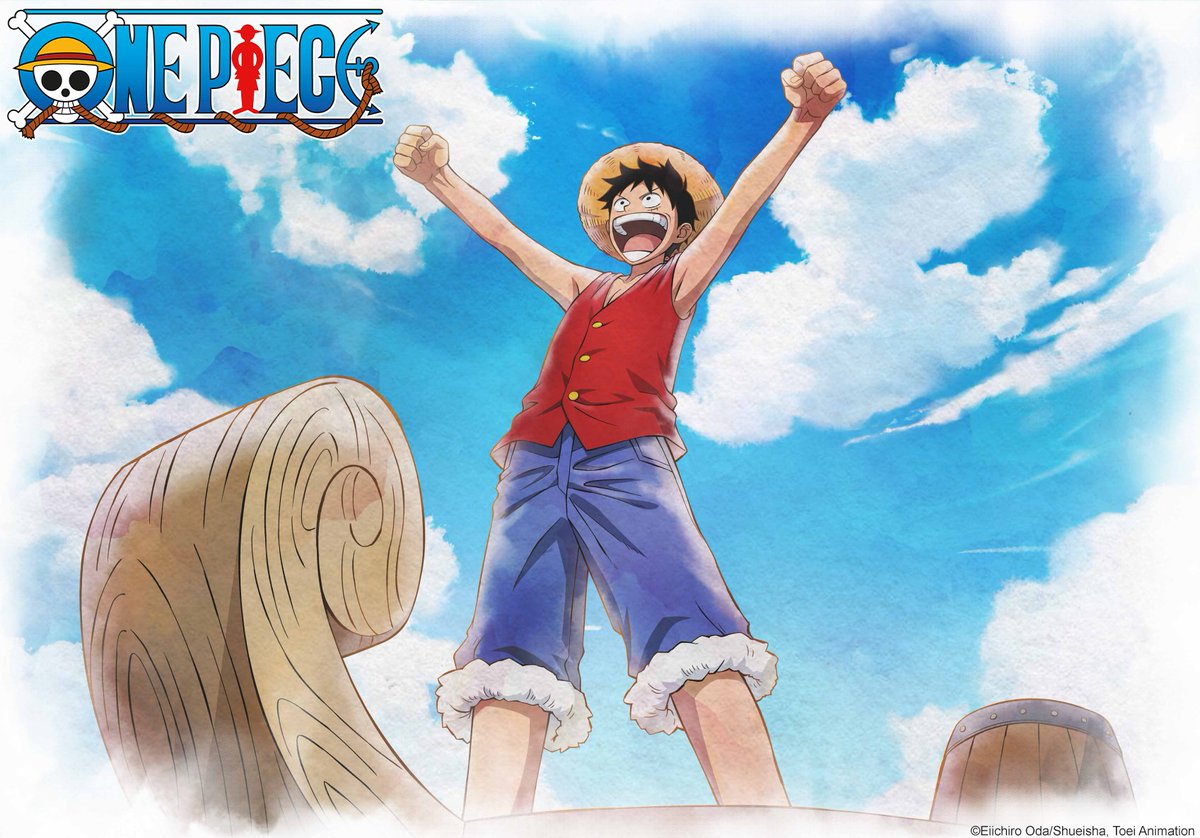 OnePieceAnimeUS's tweet photo. Happy #OnePiece Day ’24! 🎉🏴‍☠️

Today marks the 27th anniversary of when Luffy began his journey to become the King of the Pirates!

What’s your favorite moment from this legendary series that has touched the lives of so many?

#OnePieceDay
#ONEPIECEの日 https://t.co/tEAS24oxyR