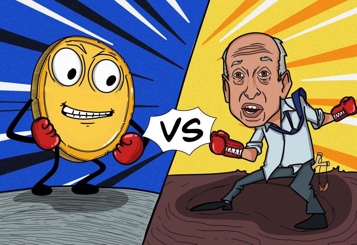 Flippy hates the SEC. 🥊 

He’s fighting for a Solana ETF so your bags go up. 

$Flippy is the goat, are you ready to flip? 🪙