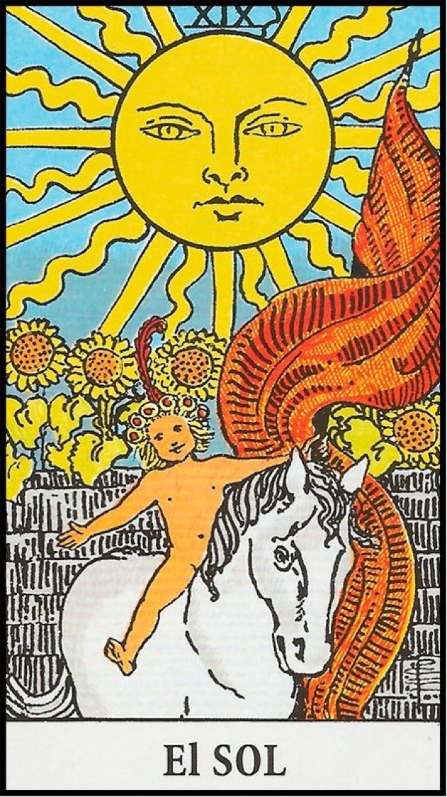 Hoy quiero llevar la carta del Sol a sus vidas para DEJAR EL SIGUIENTE MENSAJE:
No importa cuanto dolor hayas soportado, esta carta llega a tu vida para darte la calidez de sus rayos y transformar tu vida.
RT para que llegue a la vida de todos.
