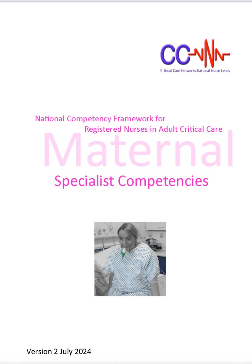 Today we published version 2 of our specialist Maternal competences.
Can downloaded here cc3n.org.uk/uploads/9/8/4/…   a big thank to ⁦<a href="/WittonN/">Dr Nicky Witton</a>⁩ and the working group for all their hard work on these