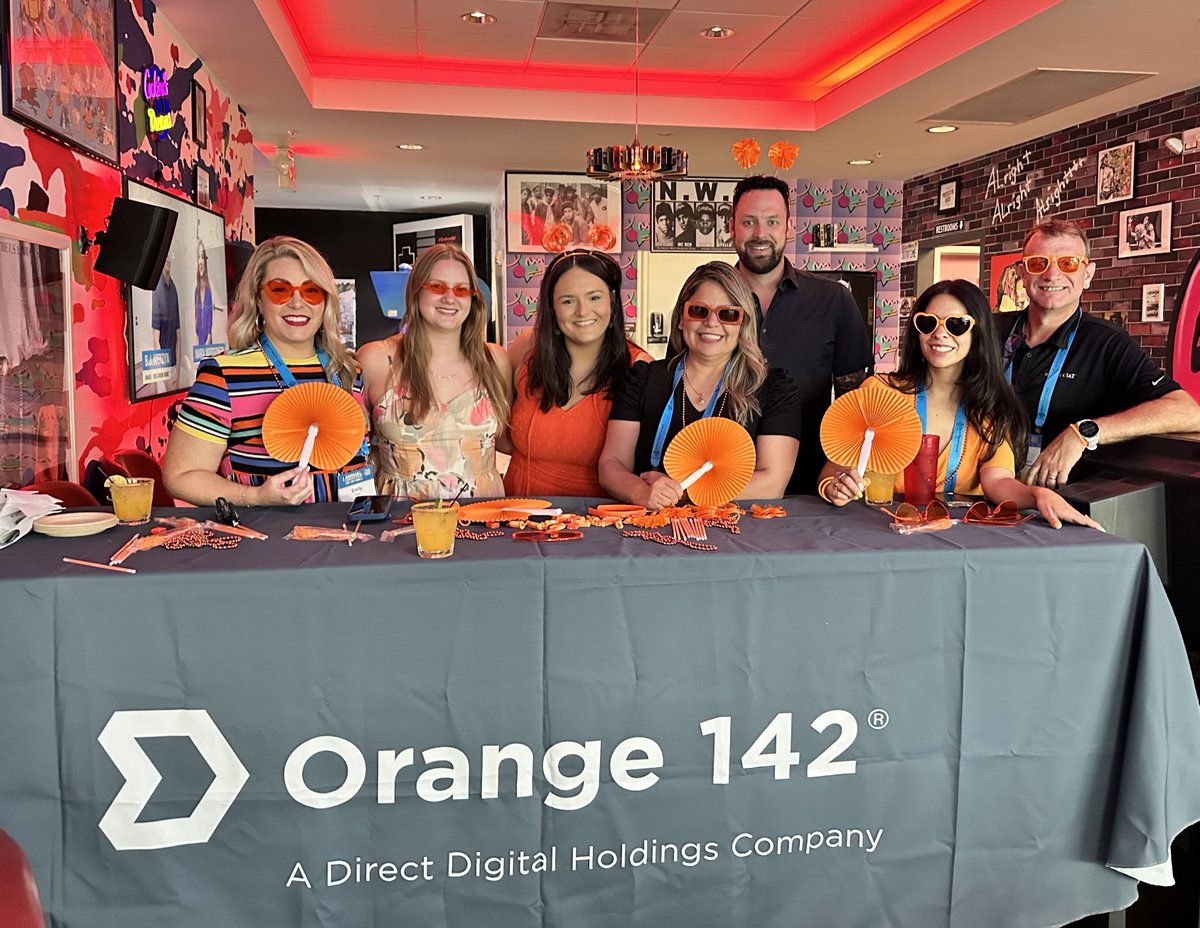 directdigitalh's tweet photo. It’s a wrap for @destintl #DIAC24! The @Orange142 team connected with 1,800+ travel peers, joined Miles Partnership’s Cafecito – Lati(nos), hosted a happy hour, & showcased their tech solutions for DMOs. Thanks @VisitTampaBay for hosting us! See you next year in @ChooseChicago! https://t.co/61qsWrXt7W