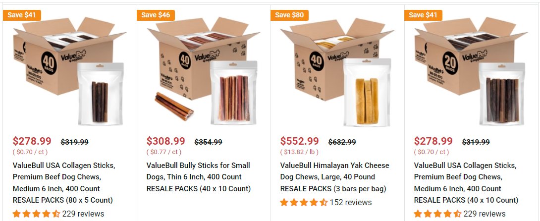 valuepetsupplies.com/collections/re…

Clear bag resale packs available to you every day:
No minimum order &amp; Free Shipping

Your customers, your brand!