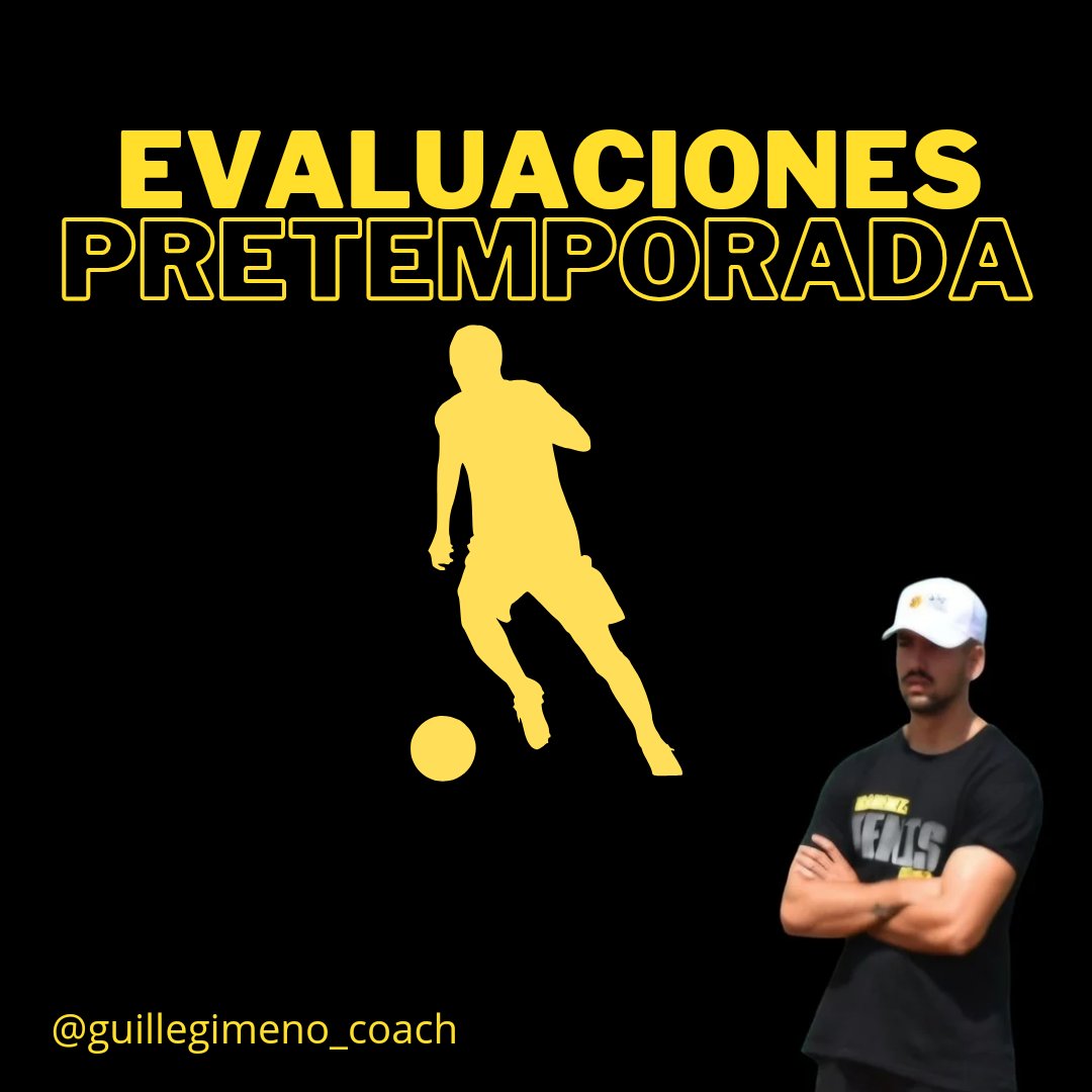 ⚠️TEST PRETEMPORADA ⚠️

Mis evaluaciones en pretemporada en fútbol amateur SIN COSTE 💸:

1️⃣ANTROPOMETRIA ⚖️
2️⃣FMS / Y BALANCE🤸🏻‍♂️
3️⃣CMJ / SINGLE LEG HOP TEST / TRIPLE HOP TEST 🦘
4️⃣ 505 ↩️
5️⃣ITF 30-15 🫁

Si quieres saber cómo lo hago:⬇️
1️⃣ Sígueme 🫂
2️⃣ ♥️+🔁
3️⃣ MD📩, y te enseño