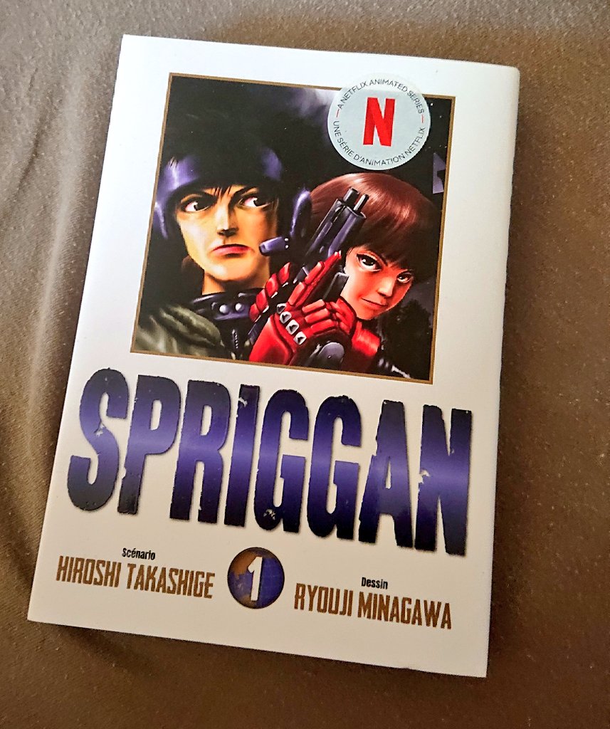 Naka_manga's tweet photo. 12ans après avoir démarrer ma #PALHebdo 📚, je termine en beauté avec la lecture de #Spriggan chez @PaniniManga que j'attendais avec impatience, mais vous savez pas à quel point!!!
Le manga de @minagawa_ryouji comptera 8 tomes! 😉 Hâte de vous en parler! 🔥 https://t.co/McTia3ITbE
