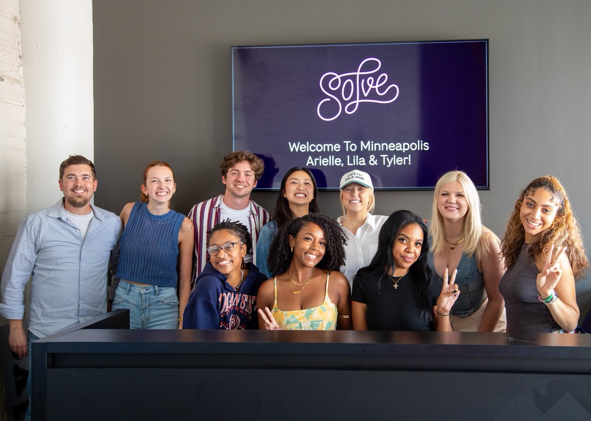 In spite of an absurdly early flight here and a flight delay heading home, we had an amazing week with our Morgan State interns visiting Minneapolis to experience the Collective Might™️ in person. Thanks for making the trek!