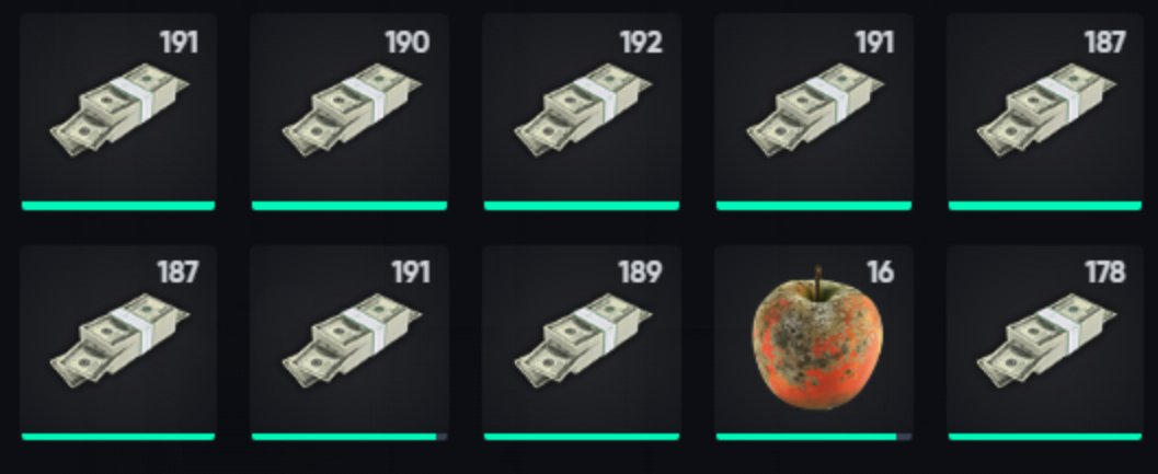 VenomflyRp's tweet photo. YA BOI FINALLY GOT THAT SHIT. PERFECT MOONSHINE RECIPE AFTER LIKE 2 MONTHS OF GRINDING LFFFGGGGG 🤑🤑🤑 (gamerpilled and spreadsheet coded) https://t.co/EWElqvI0eW