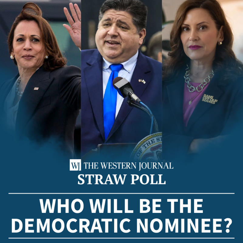 WesternJournalX's tweet photo. ☑️ STRAW POLL  
Tell us what you think ⬇️