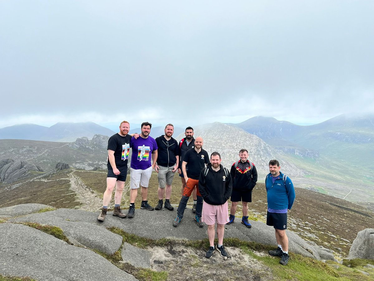 BelfastAzlans's tweet photo. A tough but exhilarating climb up Slieve Binnian with a few die hard Azlans πͺ
#Azlans #inclusiverugbyNI #JoinOurPride #inclusiverugbyNI #StrongerTogether #TeamOphir https://t.co/hsRpagQlUJ