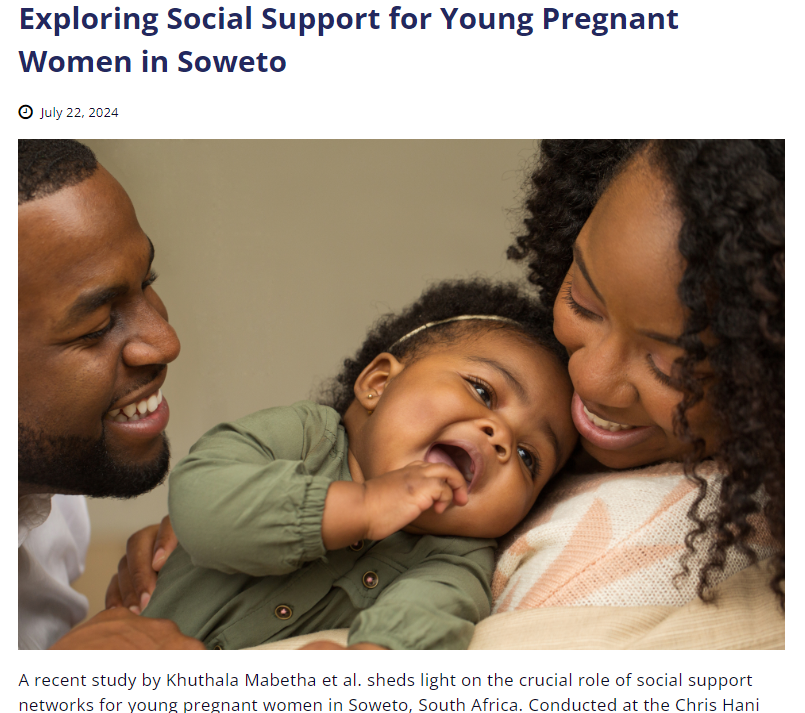 Alliance_HD's tweet photo. 📢 Exciting News! 🌟 #HeLTI published a new article highlighting the importance of social support for pregnant women in South Africa. 📰🤰🏽 Check out how strong networks can impact maternal health &amp; well-being. Read more: https://t.co/9Aiu0e3Lja #MaternalHealth #SocialSupport https://t.co/Y7hBkHJgW7