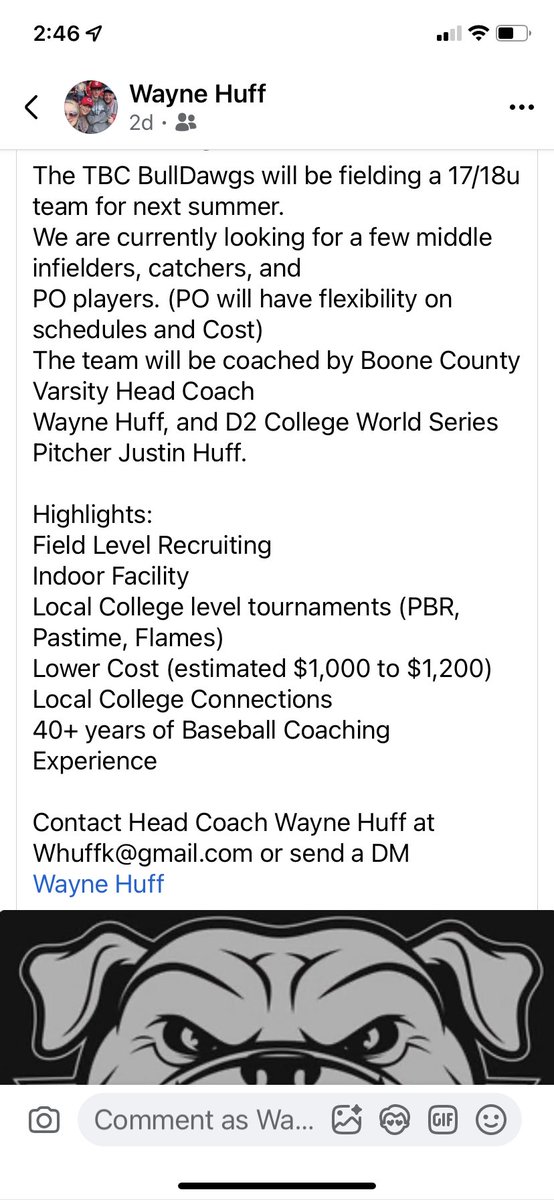 BC Rebels Baseball tweet media