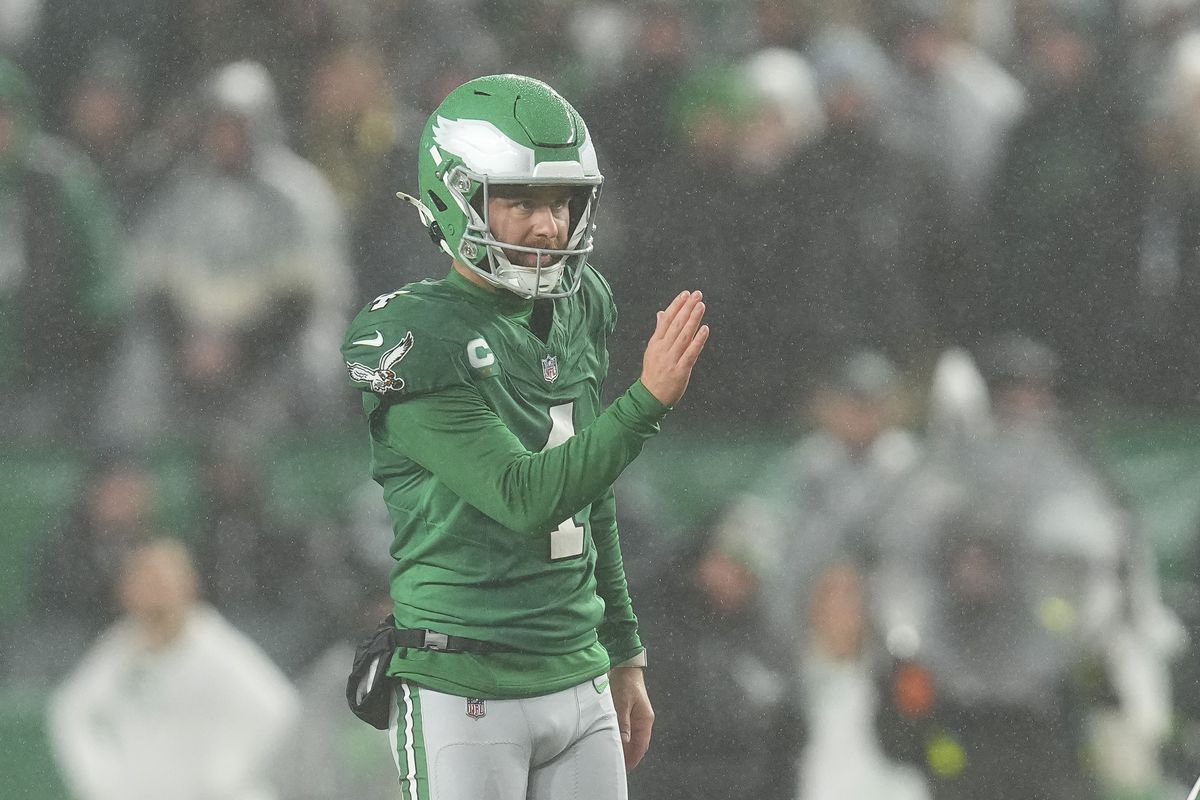 PhillyTruthr's tweet image. Jake Elliott has never missed: 

a 58+ yard field goal (4/4)
a game-winning field goal
a game-tying field goal
a postseason field goal

Underrated. #Eagles