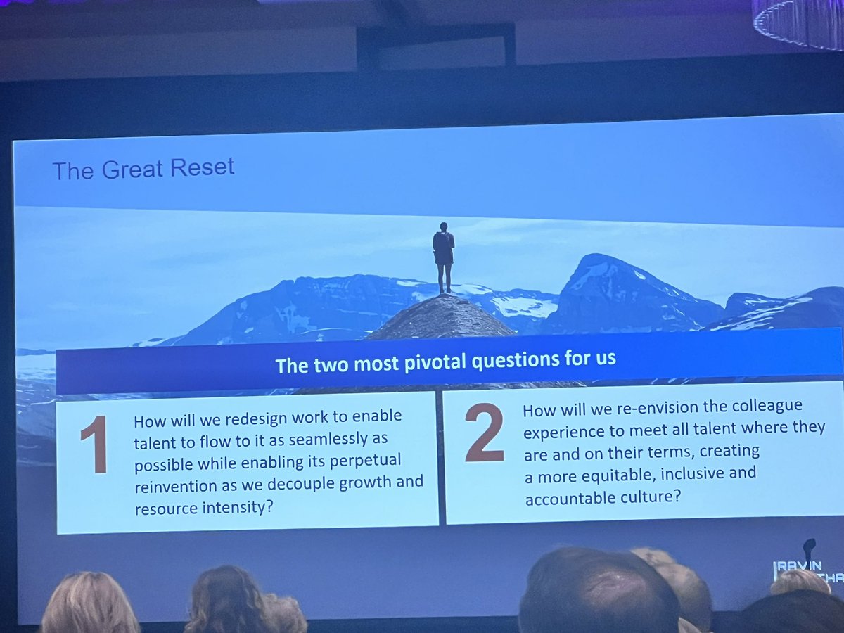 ksmarengo's tweet photo. The Great Reset, opening session keynote @RavinJesuthasan  #DTLSOLAR24 https://t.co/x9aqGu9By7