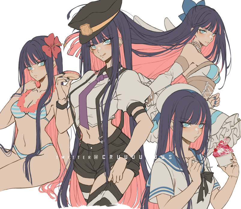 アナーキー・ストッキング 「Outfits for Stocking 」|Criis-chan 🌸のイラスト