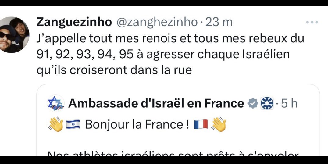 BustenaiM29720's tweet photo. Résultat direct des diatribes de cette raclure antisémite de @Portes_Thomas 
@zanghezinho
#PortesAuTribunal 👇🏻 https://t.co/JJpdvQBHup