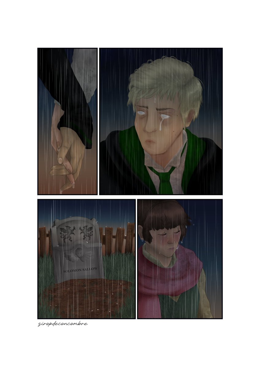 cucumbersyrup_'s tweet photo. TW Death, perhaps?
Finally finished it ! It took me more than a week. This illustrates the first chapter of the fanfic I'm writing (not published yet) where we see how Anne and Ominis dealt with burying Solomon. :)
#ominisgaunt #annesallow #solomonsallow https://t.co/cUJCBDaMW0