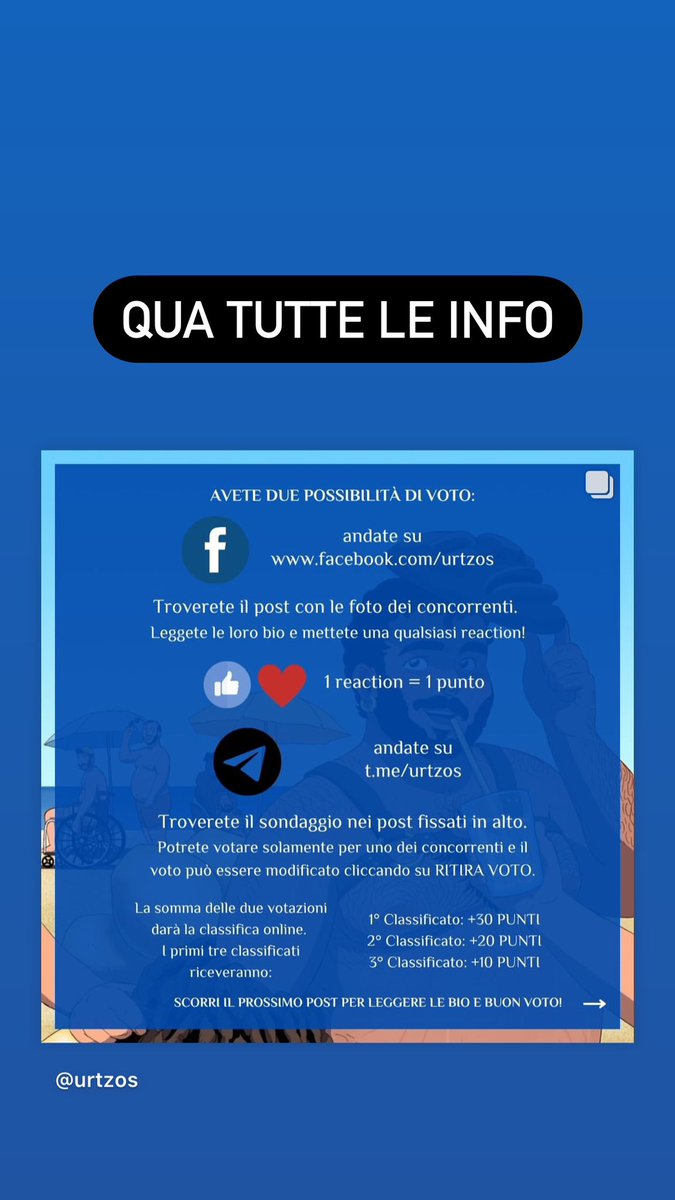 Mattimacchi's tweet photo. Votate la mia amica per Mr Orsetta Sardegna

i link sono i seguenti:

canale telegram: https://t.co/9yufJRv1ZI

Foto Facebook: https://t.co/0PVLcJGKUa https://t.co/YhvnG0EBNp
