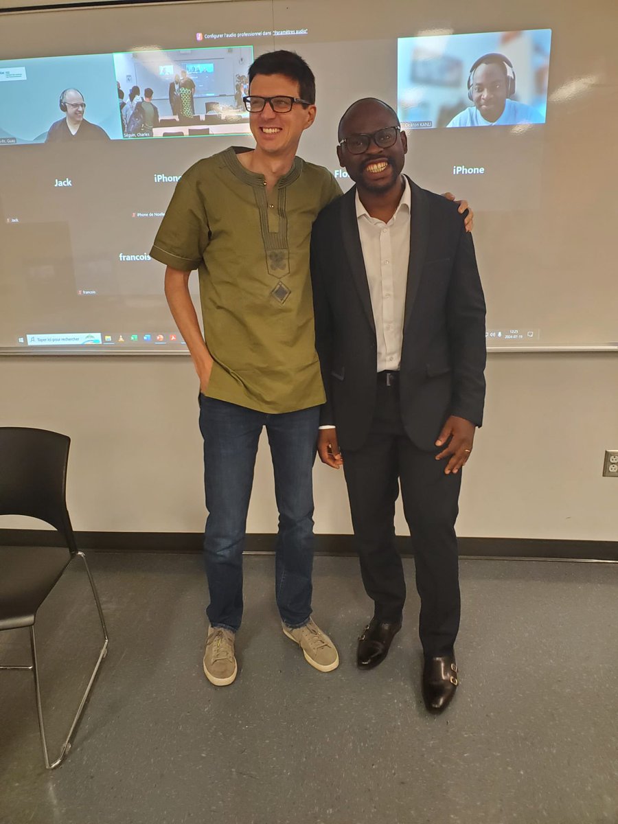 Félicitations à Guy Martial Takam Fongang pour avoir soutenu avec succès sa thèse de doctorat en sciences de l’environnement @ise_uqam <a href="/sciencesUQAM/">Faculté des sciences de l’UQAM</a> <a href="/UQAM/">UQAM | Université du Québec à Montréal</a>.